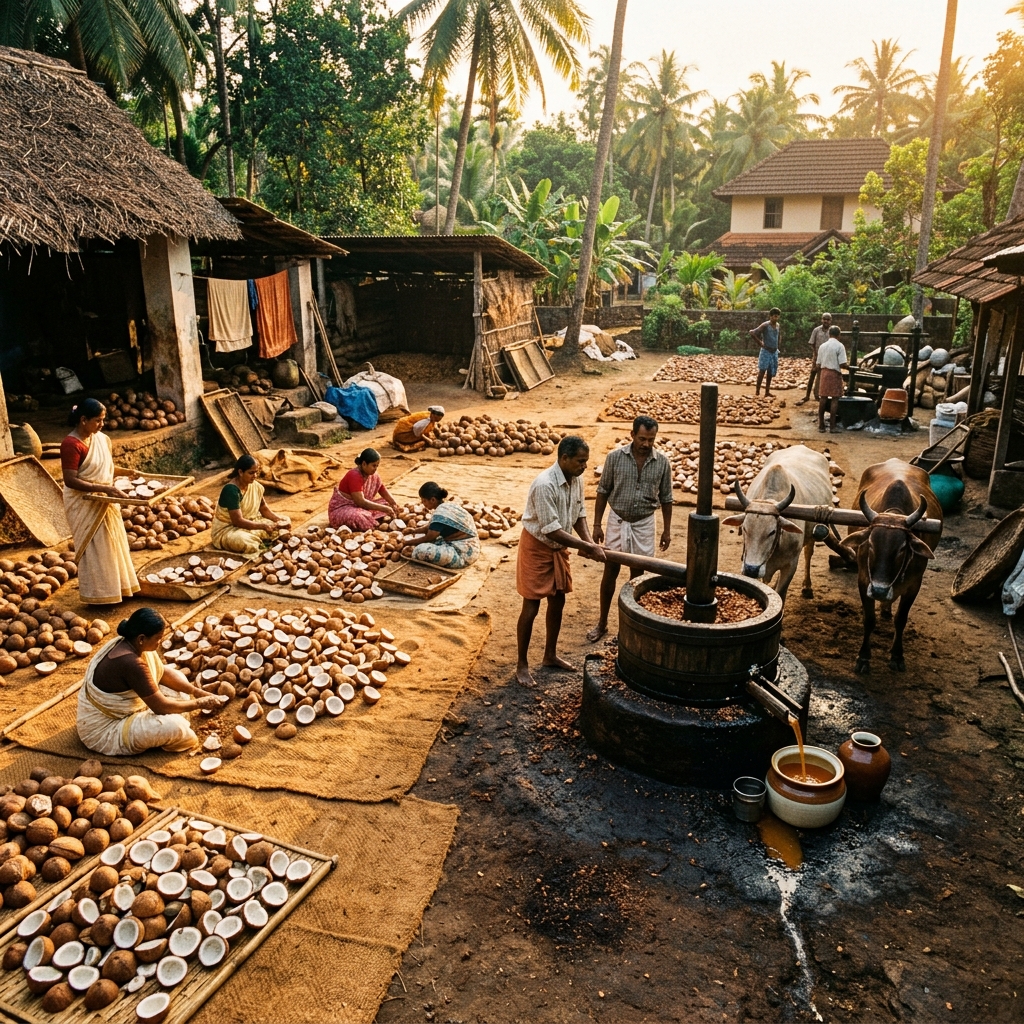 Authentic Coconut Oil Extraction